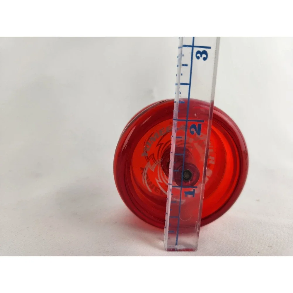 Vintage 90's Yomega Power Spin YO-YO Red Spinning Toy - NO STRING‎ - Nostalgic